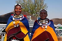 Afrique du Sud : Bosthabello, Village Ndebele