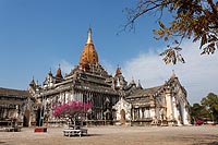 Myanmar Birmanie experience : temple d'Ananda, Bagan