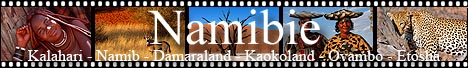 Photos et récit d'un voyage en Namibie